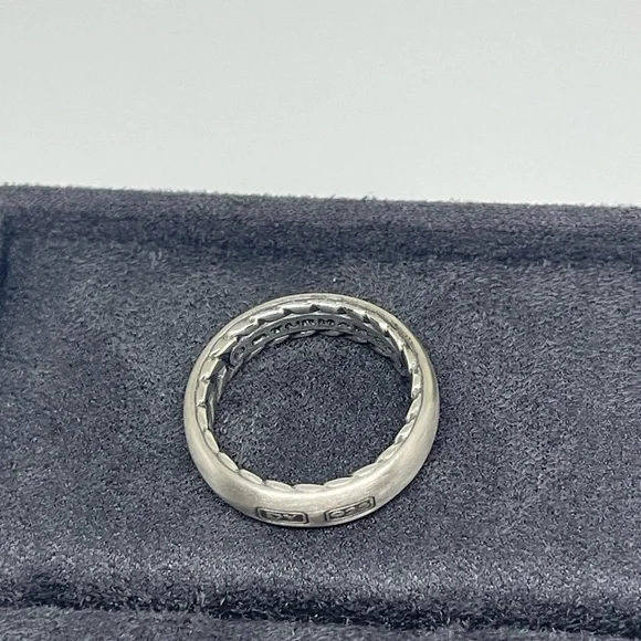 David Yurman Men’s Sterling Silver Ring - Picture 8 of 8